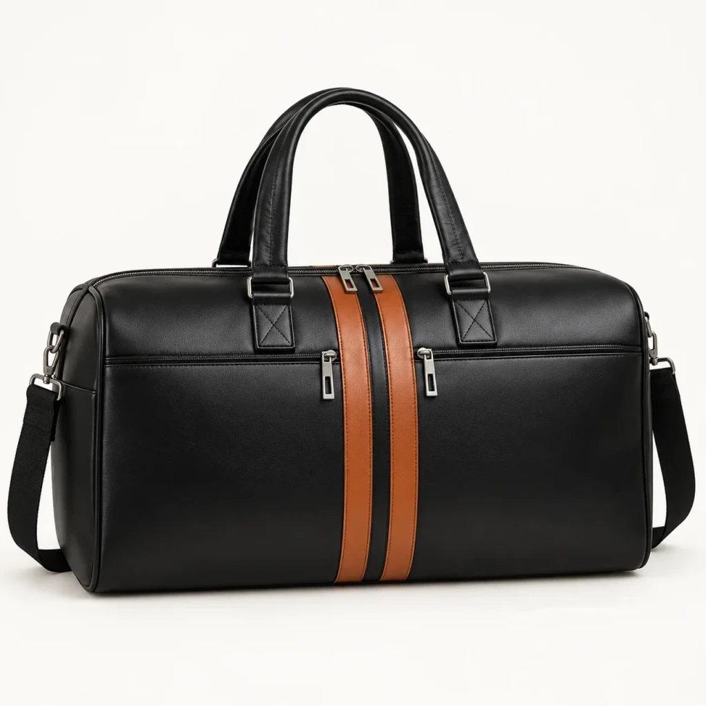 Aero Bolt Vegan Leather Weekender Duffle