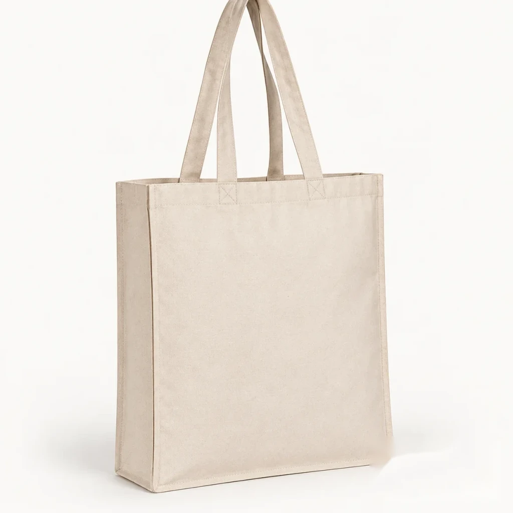 Everyday Cotton Canvas Shoulder Tote
