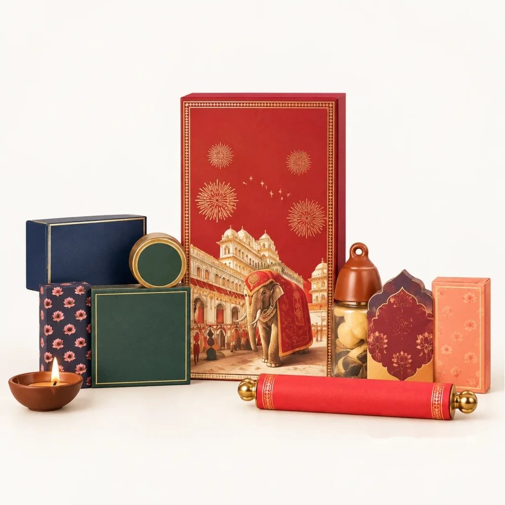 Heritage Elephant Diwali Celebration Gift Box