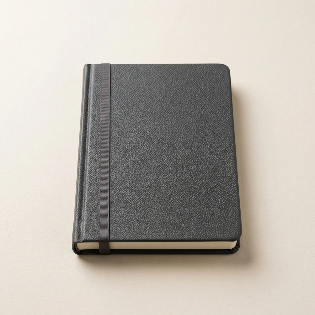 Vegan Leather Desk Notebook